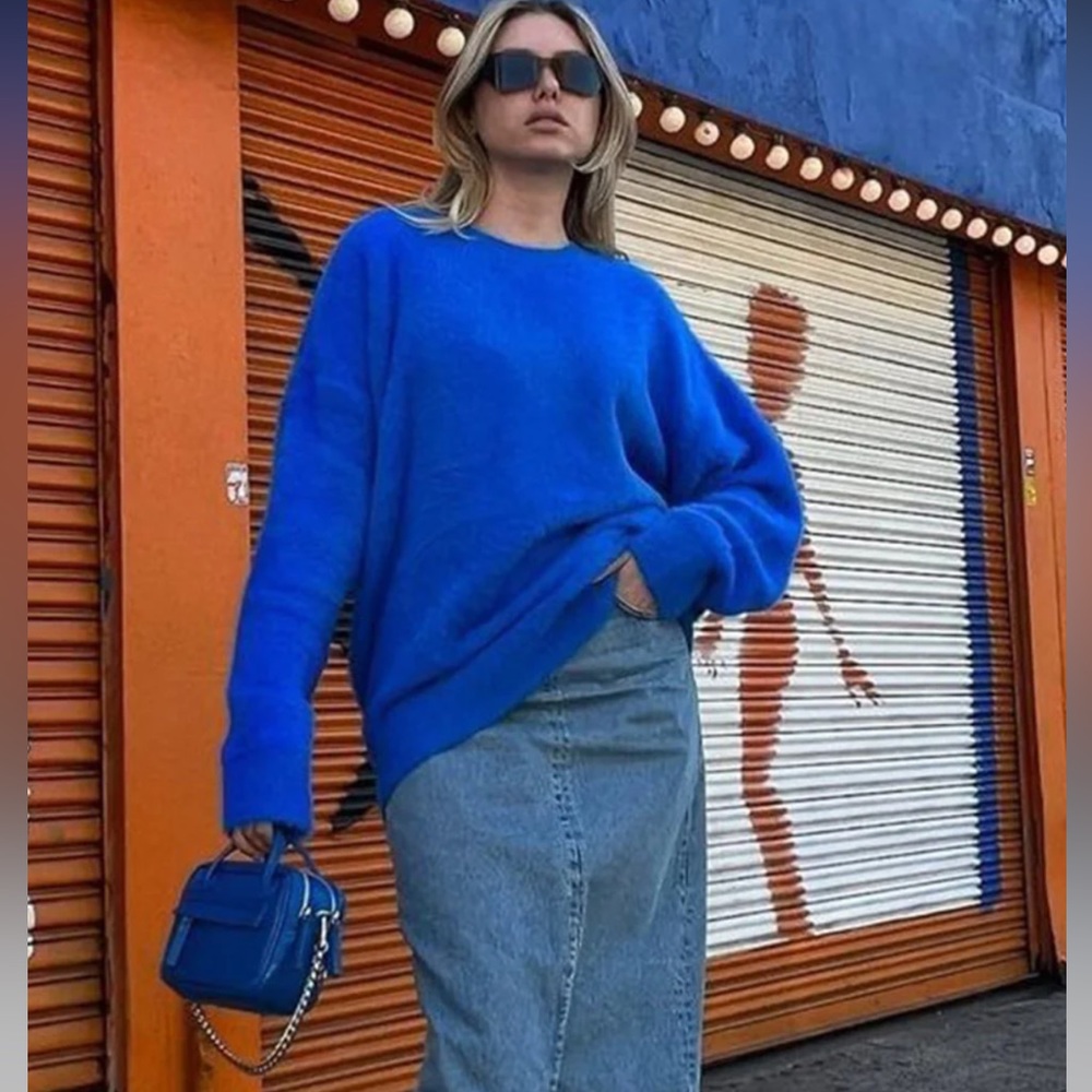 STORETS SOFT SWEATER DRESS - Picture 2 of 12
